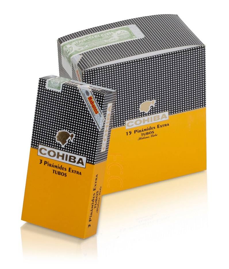 Xì gà Cohiba Piramides 15 điếu Tubos
